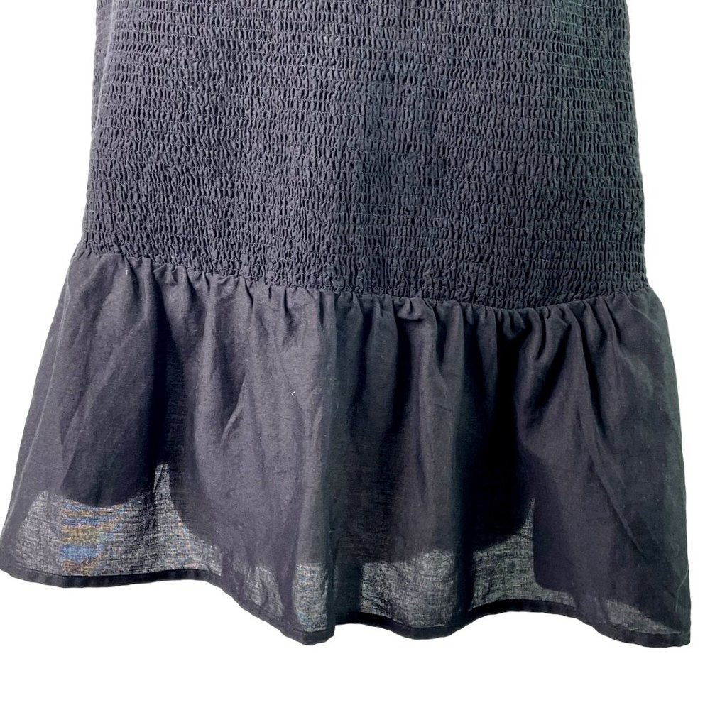 Old Navy Smocked Top Sleeveless Tank Size 2X Black New - Picture 7 of 9